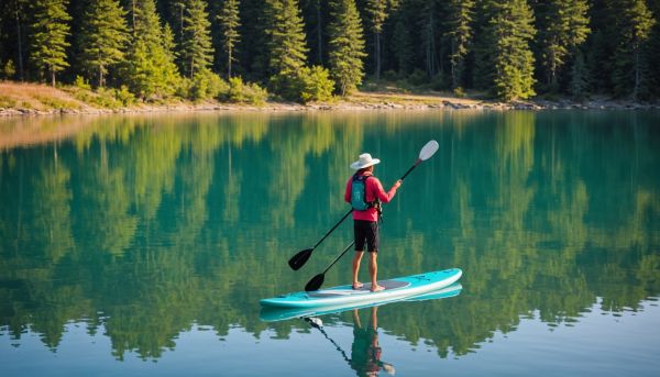 Comment débuter le paddle sur un lac calme ?
