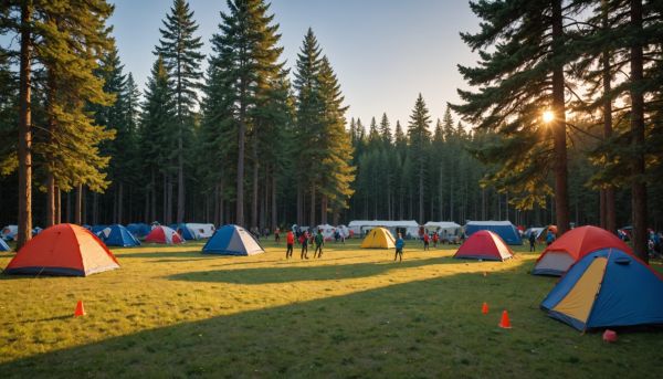 Comment organiser un tournoi sportif entre campeurs ?