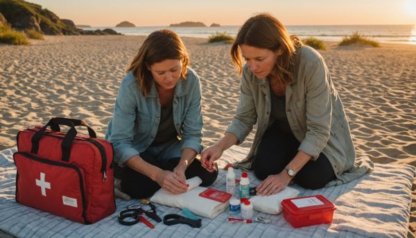 La trousse de premiers secours sauve des vacances