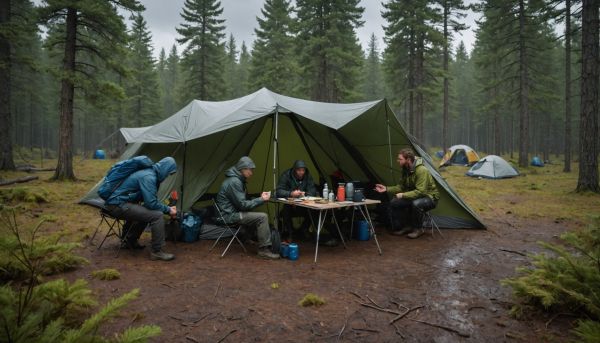 Quels gestes adopter en cas d'orage au camping ?