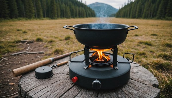 Quel réchaud de camping choisir : gaz, bois ou alcool ?