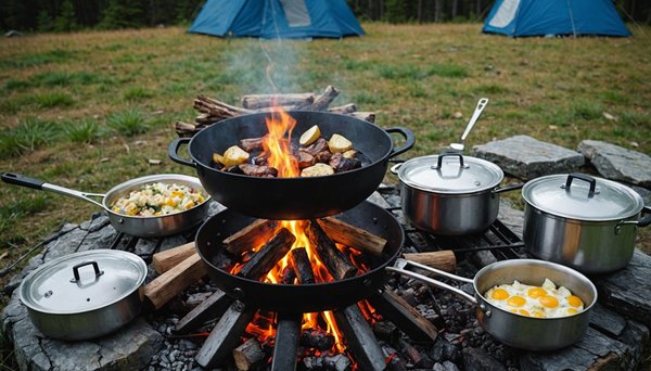 Quoi cuisiner facilement en camping sans matériel compliqué ?