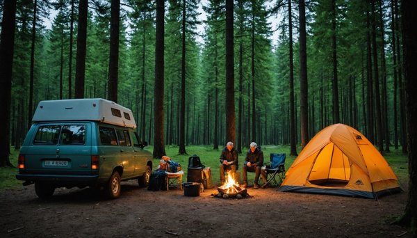 Quand partir en camping selon les régions de france ?